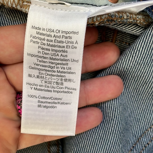 Madewell Rivet & Thread 100% Cotton High Rise Denim Button Fly Size 28 - Picture 4 of 13